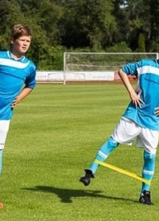 Еспандер для тренування ніг yakimasport fitness loop зі слабким опором (20 шт.)3 фото