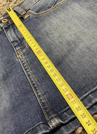 Мини-юбка женская джинсовая оригинал w26 от diesel9 фото