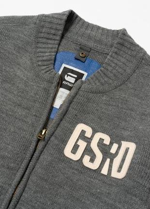 G-star raw headin hooded vest knit мужской свитер2 фото