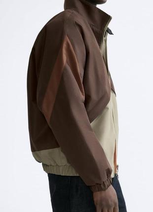 Куртка мужская из технические ткани zara new6 фото
