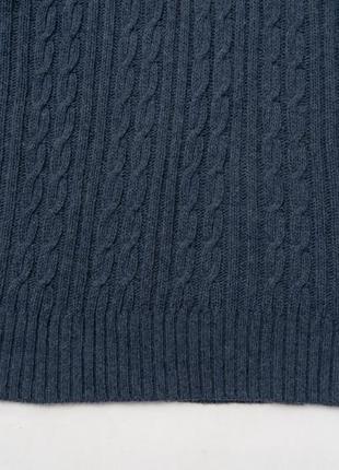 G-star raw wool nimrod shawl collar cable knit sweater  мужской свитер