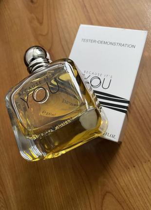 Женские духи giorgio armani emporio armani because it’s you (тестер) 100 ml.