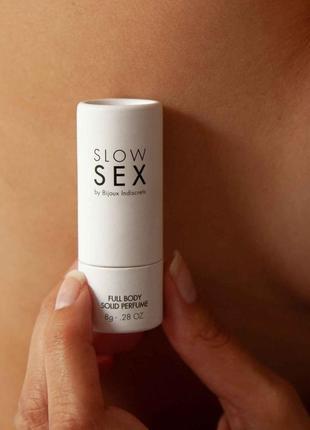 Люкс твердый парфюм для всего тела bijoux indiscrets slow sex full body solid perfume