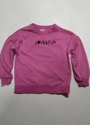 Світшот для дівчинки 9-10 років ovs next zara h&m