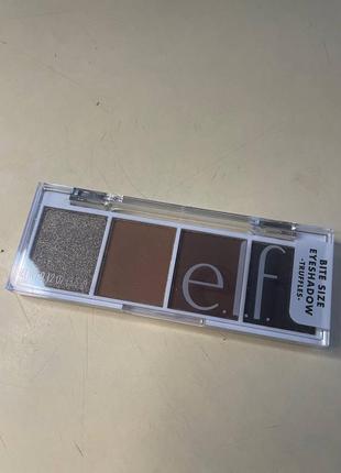 Палетка нюдовых теней для век elf bite size eyeshadow