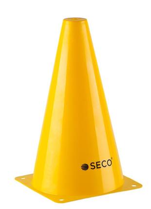 Конус маркировочный seco - 23 см (желтый)