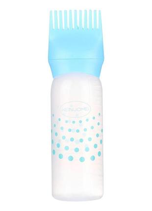 Бутылка-аппликатор для окрашивания или нанесения отваров розмариновой воды и т.д