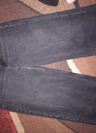 Широкие джинсы zara черные