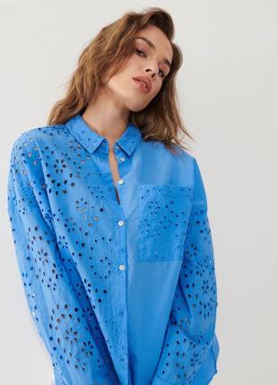 Рубашка хлопковая mohito