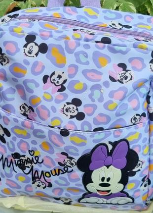 Детский рюкзак портфель zara minnie mouse міні маус.
