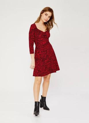 Красивое платье dorothy perkins из органического хлопка, m/l3 фото