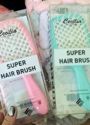 Гребінець для волосся cecilia super hair (аналог janeke superbrash) marketopt6 фото