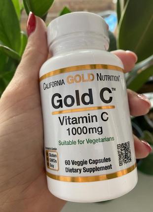 Витамин с от california gold nutrition