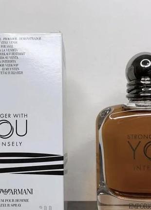 Тестер emporio armani stronger with you intensely (емпоріо армані стронгер віт ю интенсли)1 фото