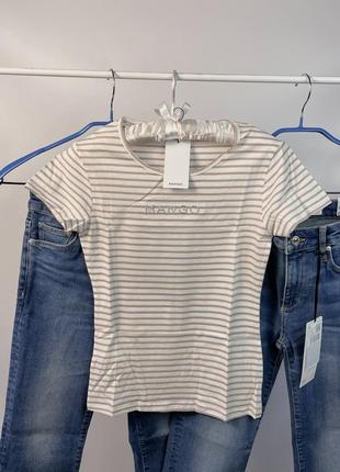 Футболка mango футболка zara1 фото