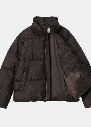 Куртка женская carhartt wip w' springfield jacket paisley print, buckeye / black5 фото