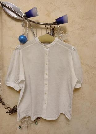 Красивая котоновая рубашка с фонариками