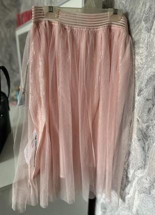 Нарядная фатиновая юбочка