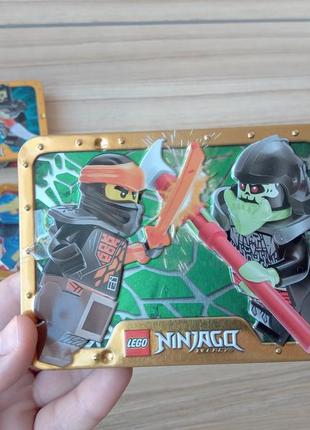 Фігурки lego ninjago по 2 шт в упаковці3 фото