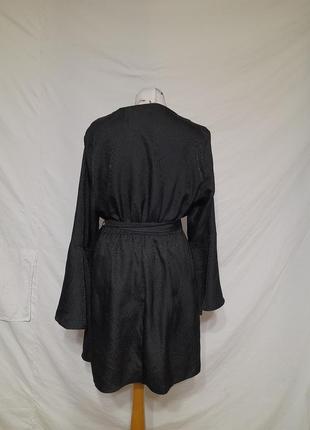 Сукня в готичному стилі готика панк з широкими рукавами2 фото