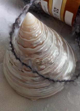 Máscara пряжа (шерсть) букле нить для вязания серый 50 гр