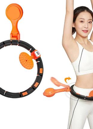 Умный массажный обруч для похудения живота и боков intelligent hula hoop5 фото