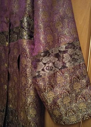 Модный красивый жакет, кардиган с карманами, размер 10-146 фото