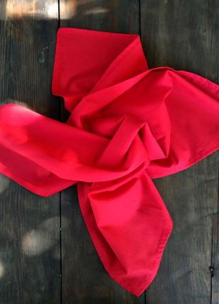 Красный платок бандана1 фото