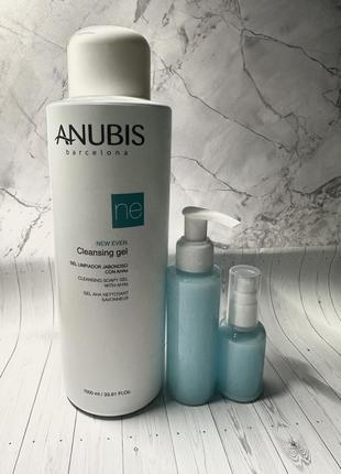 Очищающий гель anubis из ана 1% рн 5,5/ new even cleansing gel распив