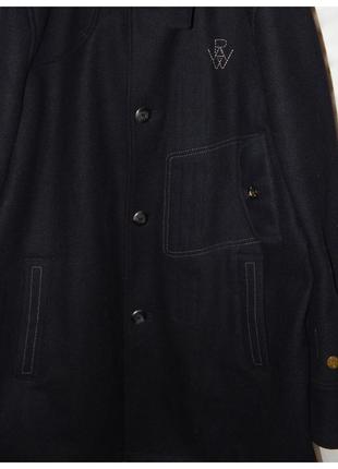 Мужское пальто тренч из шерсти g-star raw decoy wool garber trench5 фото