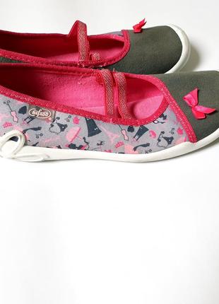 Балетки капці тапочки з бантиком бефадо