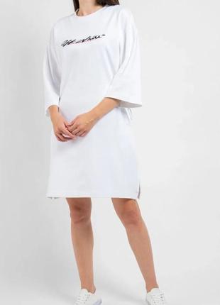 Женское кэжуал платье от off-white (офф-вайт).оригинал.