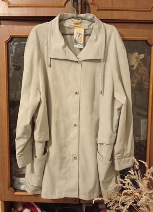 Куртка батал легкая весна-осень uk24