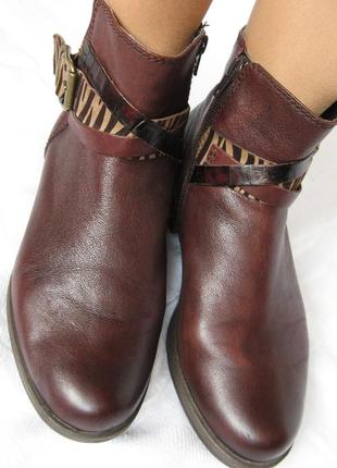 534. ботинки, ботинки кожаные gabor comfort 38 р.2 фото