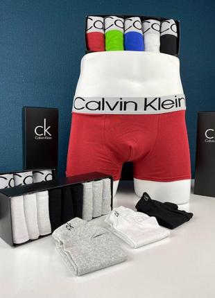 Чоловічі труси келвін кляйн. мужские боксеры calvin klein m-3xl4 фото