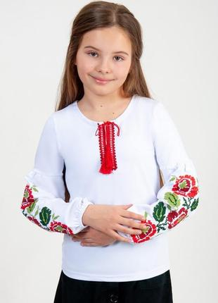Вишиванка для дівчинки 128-164рр4 фото
