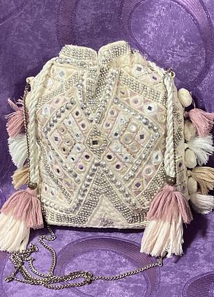 Сумка вынтаж accessorize london with love