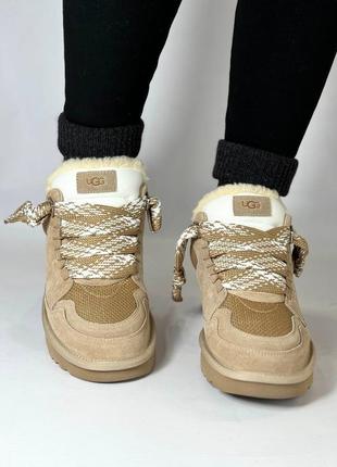 Женские теплые кроссовки кеды угг ugg7 фото