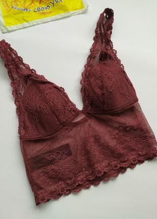 Кружевний бралєт topshop, eur 36, s