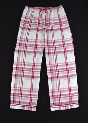 Пижамные домашние штаны john rocha фланель хлопок100% р.2xl1 фото