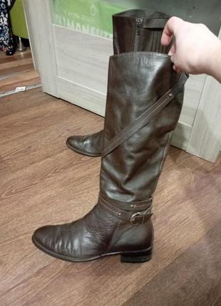 ❤️натуральная кожа сапоги деми весна осень
