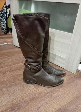 ❤️натуральная кожа сапоги деми весна осень