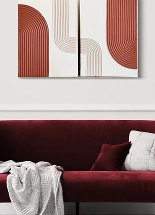 Інтер'єрні картини а бохо стилі.