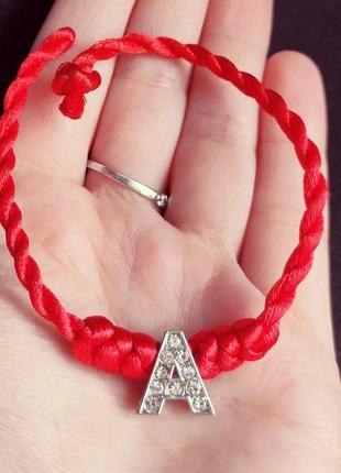 Червона нитка на руку оберіг довжина регулюється до 19см br-031, a