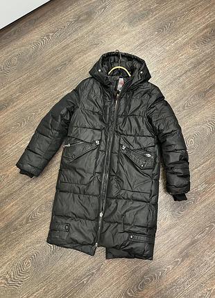 Зимняя куртка длинная на девочку