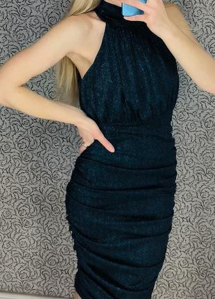 Сукня з люрексом вечернее платье8 фото