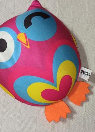 Сова совушка подушка антистресс