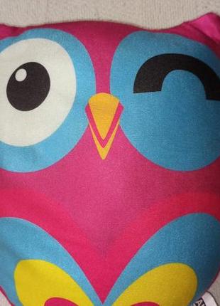 Сова совушка подушка антистресс3 фото