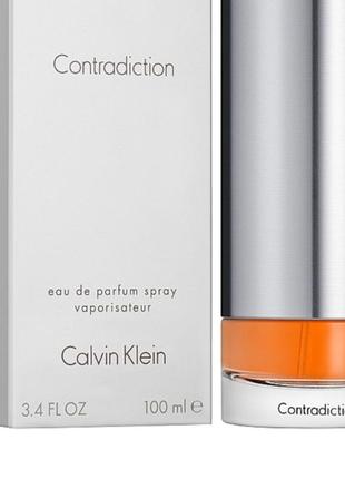 Оригінал calvin klein contradiction for women 100 ml ( кельвін кляйн контрадикшн ) парфумована вода
