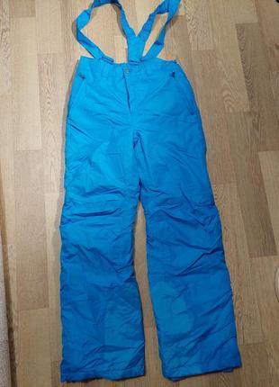 Полукомбинезон лыжный зимние теплые штаны на р 158-1644 фото